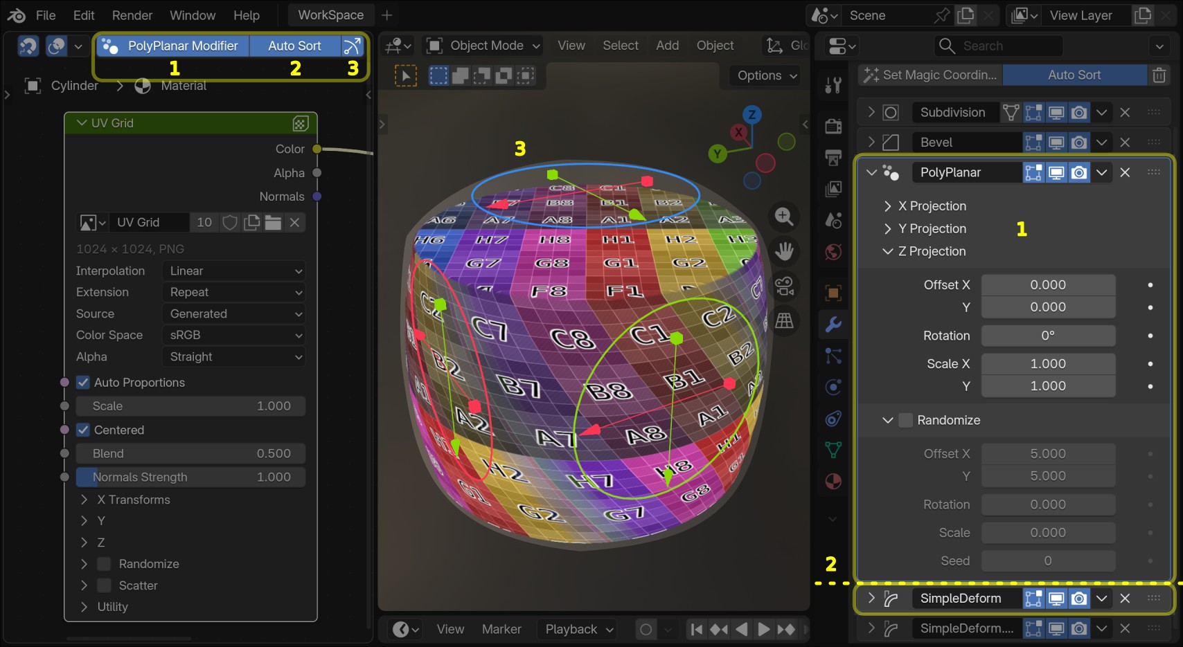 Parametric workflow